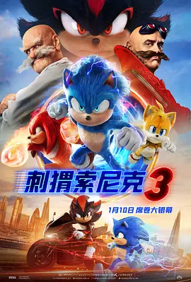 2025年美国动画电影《刺猬索尼克3》在线播放和高清下载-四海清单