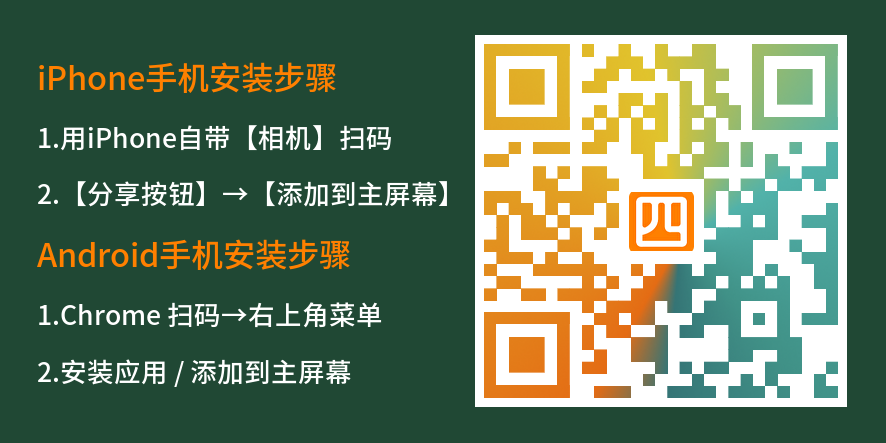 PWA安装示意图